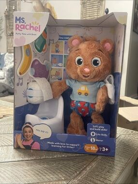 Rachel Plush Potty Time with Bean